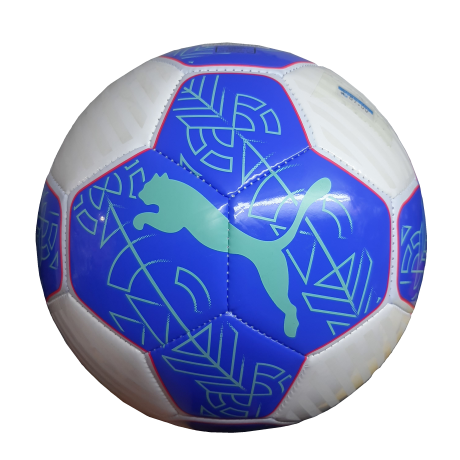 PUMA Prestige Ball (Football) (PUMA White-Bluemazing)